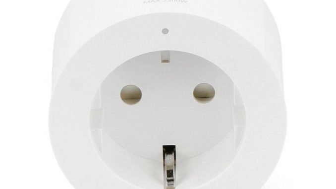 Enchufe inteligente Zigbee con medición de energía para Home Assistant