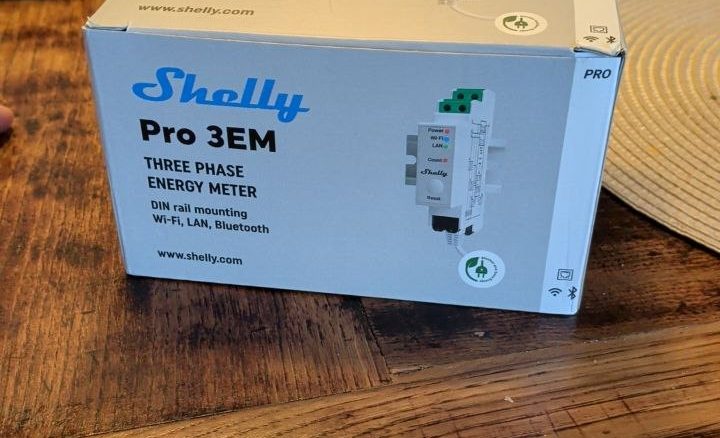 shelly pro 3em homeassistant