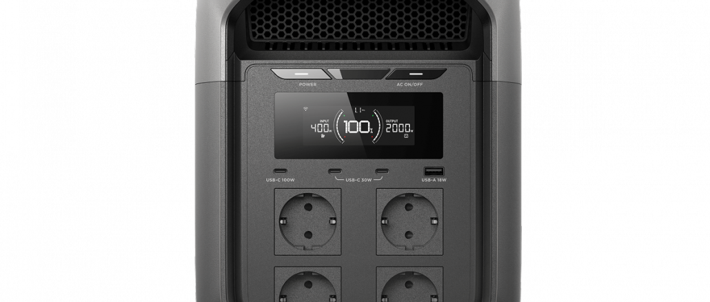 Kit Solar de Balcón Ecoflow PowerStream - Microinversor con batería